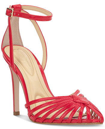 Women's Paveri Huarache Strappy Stiletto Pumps Jessica Simpson