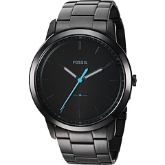 Минималистичные часы с тремя стрелками Fossil