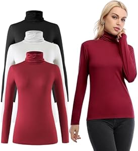 Женская Базовая Майка Femdouce Turtleneck Long Sleeve Femdouce