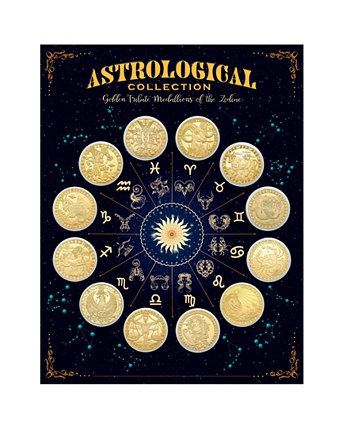 Астрологические медальоны Зодиака American Coin Treasures