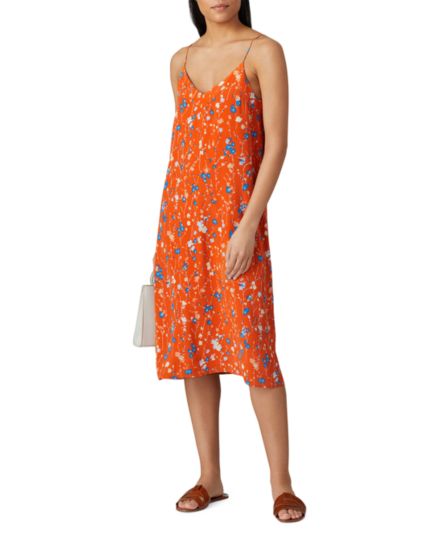 Шелковое платье-комбинация Jules с цветочным принтом EQUIPMENT