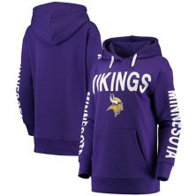Women's G-III 4Her by Carl Banks Purple Minnesota Vikings Extra Point Pullover Hoodie G-III