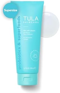 TULA Skin Care Cult Classic Purifying Face Cleanser - Gentle and Effective Face Wash, Makeup Remover, Nourishing and Hydrating Tula