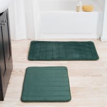 Набор ковриков для ванной Portsmouth Home из 2 предметов в полоску из пены с эффектом памяти Portsmouth Home