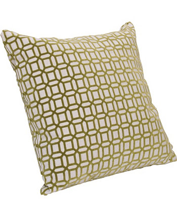 Декоративная подушка Bottega с геометрическим рисунком, 26 "x 26" Siscovers