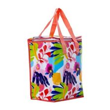 Flower Summer Zipper Cooler Bag Unbranded
