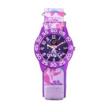 Детские фиолетовые пластиковые часы Disney's Encanto Isabela Time Teacher Disney