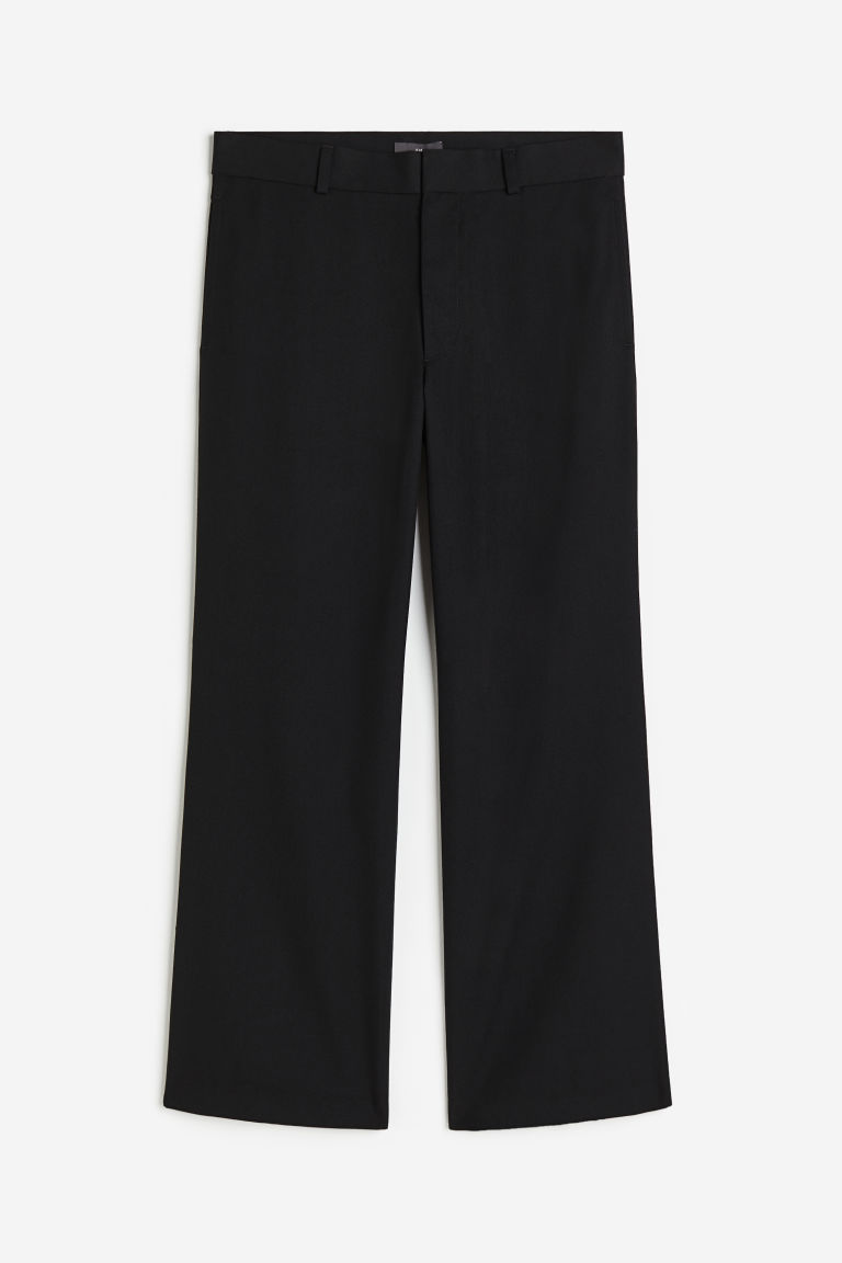 Расклешенные брюки свободного кроя H&M