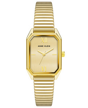 Женские часы Octagon из нержавеющей стали золотистого цвета, 35 мм Anne Klein