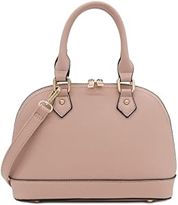 Сумка сэтчел FashionPuzzle Zip-Around Saffiano Classic Dome FashionPuzzle