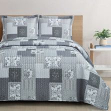 Rochelle Reversible Quilt Bedspread Set Egyptian Linens