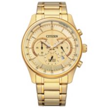 Мужские часы Citizen с хронографом из нержавеющей стали золотистого цвета - AN8192-56P Citizen