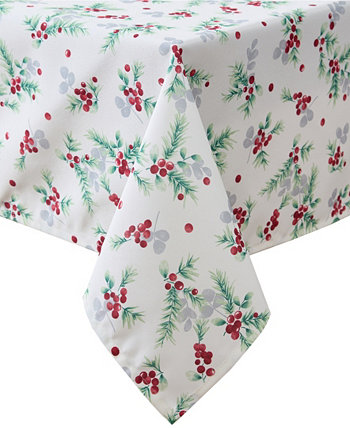 Easy Care Holiday Tablecloth, 60" x 120" Laura Ashley