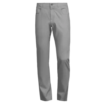 Stretch Five-Pocket Trousers Canali