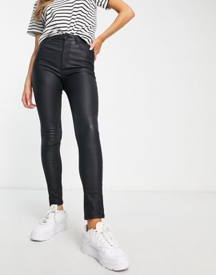 Черные джинсы скинни с завышенной талией и покрытием New Look Lift & Shape New Look