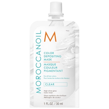 High Gloss Shine Color Depositing Mask in Clear Moroccanoil