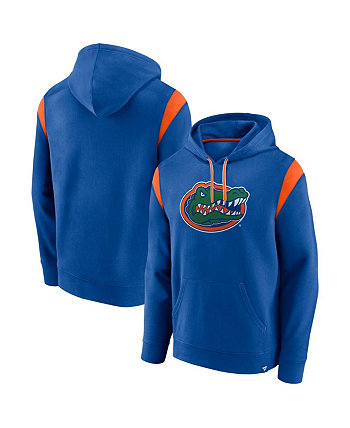 Мужской пуловер с капюшоном Royal Florida Gators Gym Rat Fanatics