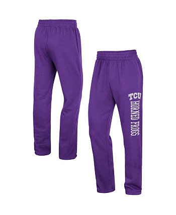 Мужские фиолетовые брюки TCU Horned Frogs Wordmark Colosseum