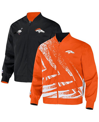 Мужская двухсторонняя нейлоновая куртка NFL X Staple Orange Denver Broncos с вышивкой NFL Properties