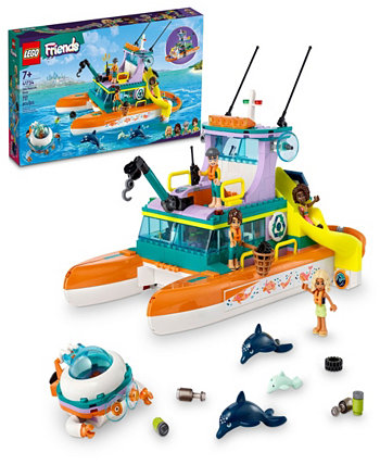 Набор игрушек «Друзья» 41734 «Морская спасательная лодка» для приключений и приключений Lego