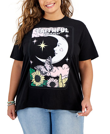 Модная футболка большого размера с графическим принтом Faithful Dreamer Love Tribe