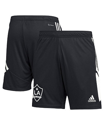Мужские черные тренировочные шорты LA Galaxy Soccer AEROREADY Adidas