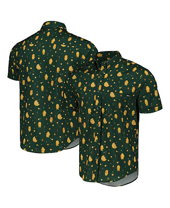 Мужская и женская зеленая рубашка на пуговицах «Звездные войны: Путь, империя рушится» KUNUFLEX RSVLTS