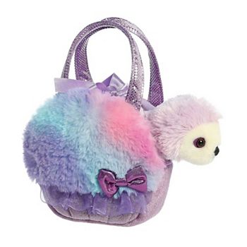 Aurora Small Purple Fancy Pals 6" Sweets Rainbow Purple Fashionable Stuffed Animal Aurora