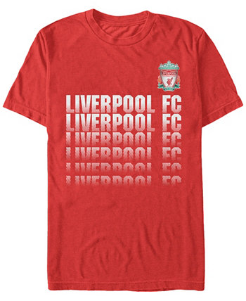 Мужская футболка с коротким рукавом с логотипом Fading Liverpool Football Club