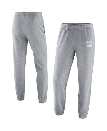 Мужские флисовые брюки Arizona Wildcats Saturday серого меланжевого цвета Nike