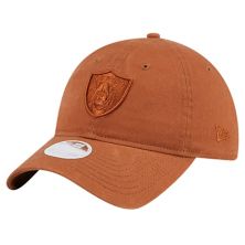 Women's New Era Bronze Las Vegas Raiders Color Pack 9TWENTY Adjustable Hat New Era
