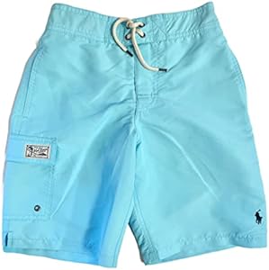 POLO RALPH LAUREN Boys Kids Swim Trunks Size XL Light Blue (Small Pony) Polo Ralph Lauren