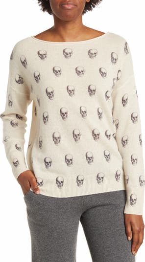 Кашемировый свитер с принтом Genna Skull SKULL CASHMERE