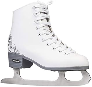 Rollerblade Bladerunner Ice Allure Women's Adult Figure Skates, White, Ice Skates, US Size 6 Rollerblade