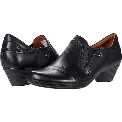 Классические ботинки Laurel Slip-On от Cobb Hill с круглым носом и устойчивым 5-сантиметровым каблуком Cobb Hill