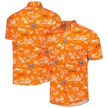 Мужская рубашка на пуговицах Reyn Spooner оранжевая Detroit Tigers Kekai Reyn Spooner