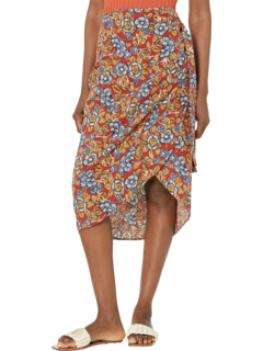 Pacifica Linen Wrap Skirt FAHERTY BRAND