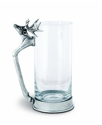 Питьевой, Барный стакан с оловянной головой оленя и ручкой для ноги Vagabond House