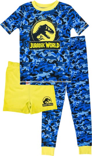 Пижамный комплект с верхом, шортами и джоггерами Lego Jurassic World SGI Apparel