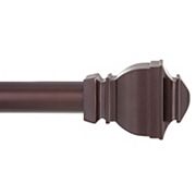 Kenney 1” Diameter Riley Value Decorative Adjustable Curtain Rod Set Kenney