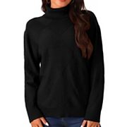 Women's Turtleneck Sweater Long Sleeve Knitted Pullover Fall Winter Basic Jumper Top Seta T