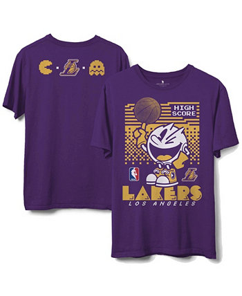 Мужская фиолетовая футболка Los Angeles Lakers NBA x Pac Man High Score Junk Food