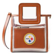 Women's STAUD  Pittsburgh Steelers Clear Mini Shirley Bag STAUD