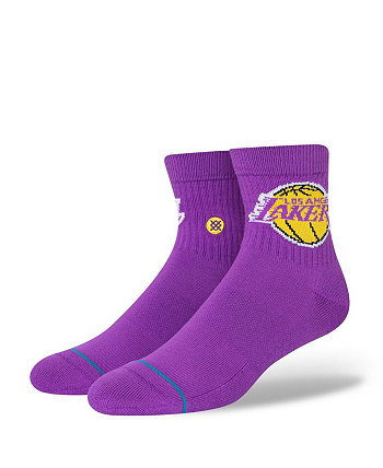 Мужские носки на четверть с логотипом Los Angeles Lakers Stance