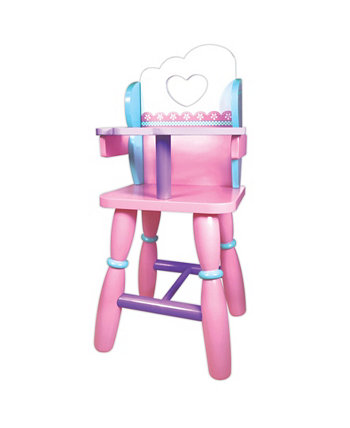 Lissi Wooden Baby Doll High Chair Lissi Dolls