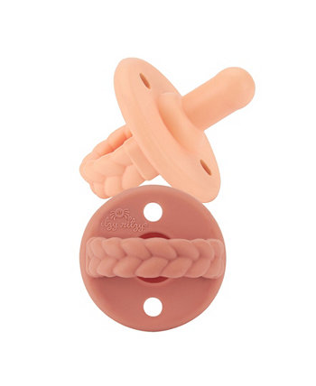 Набор пустышек Sweetie Soother Braid, 2 предмета Itzy Ritzy