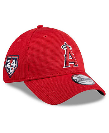 Men's Red Los Angeles Angels 2024 Spring Training 39THIRTY Flex Hat New Era