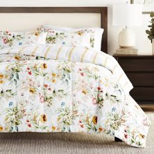 Главная коллекция Всесезонный комплект одеял из ситца с цветочной полоской в качестве альтернативы пуху Home Collection