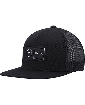 Мужская черная кепка Trucker Snapback на платформе RVCA