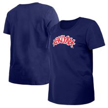 Women's New Era Blue Brooklyn Nets 2023/24 City Edition T-Shirt New Era x Staple